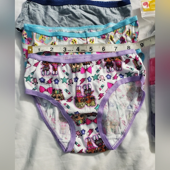 : 24 New panties +7 pairs socks sz 6 Wonder Nation frozen Girls briefs - Picture 9 of 10
